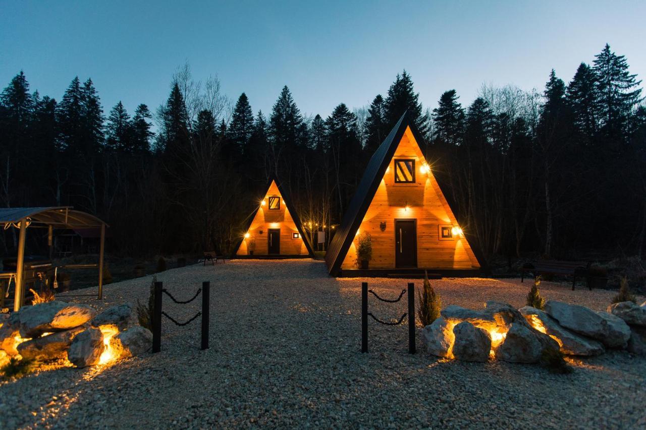The Palo Cabins 普雷代亚尔 外观 照片